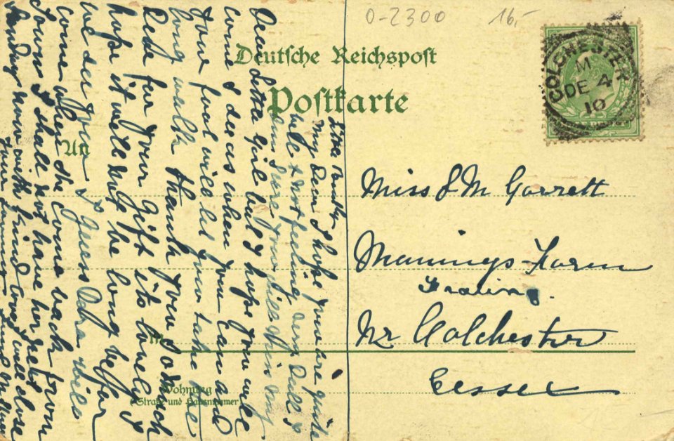 Stralsund, Mecklenburg-Vorpommern - Knieperteich; Rathaus (back) (Zeno Ansichtskarten)
