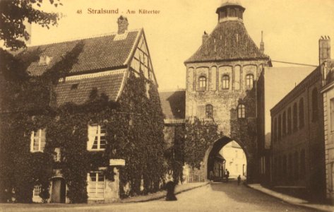Stralsund, Mecklenburg-Vorpommern - Am Kütertor (Zeno Ansichtskarten)