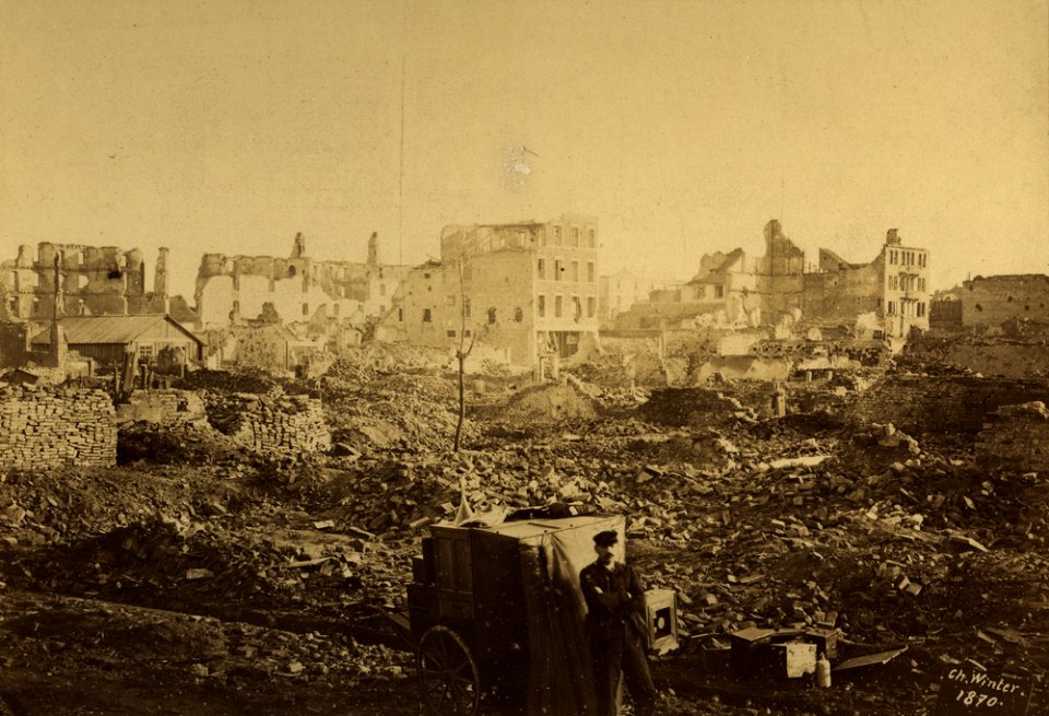 Strasbourg, bombardements de 1870, Faubourg de Saverne