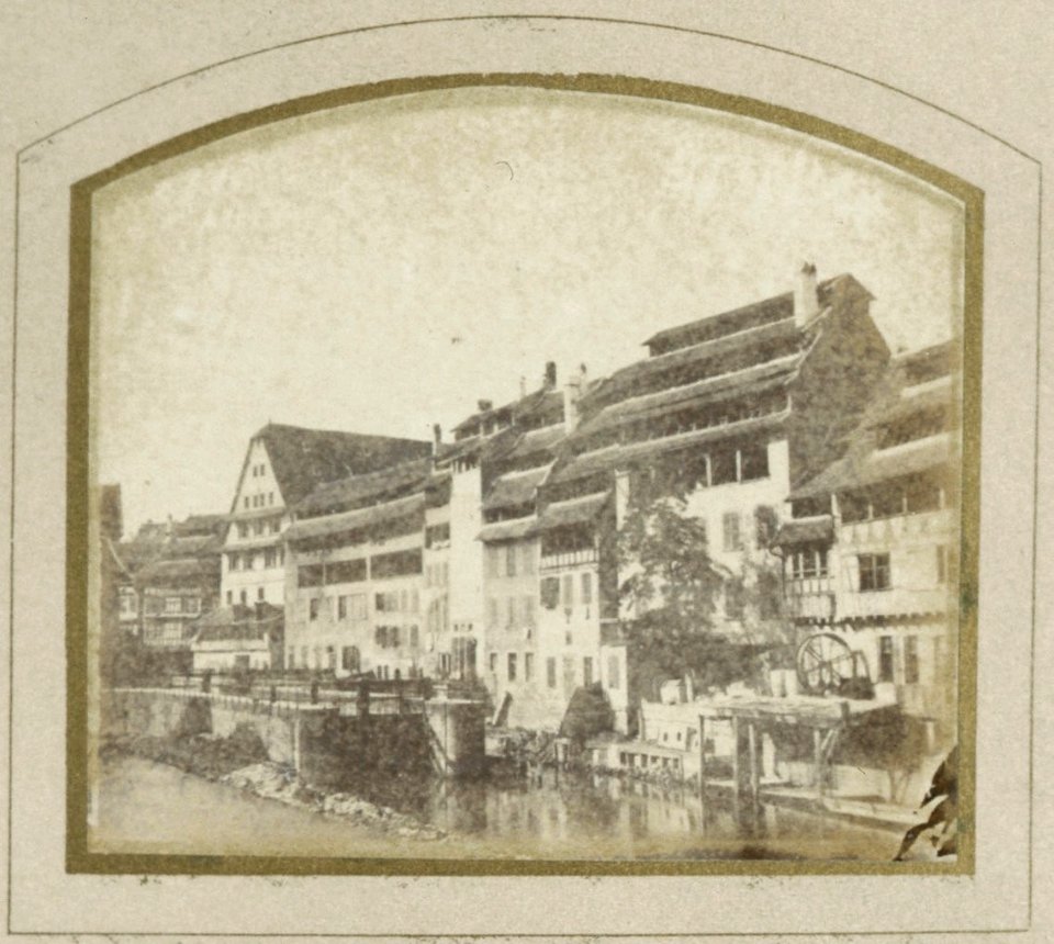 Strasbourg-L'écluse et les maisons des tanneurs (1869)