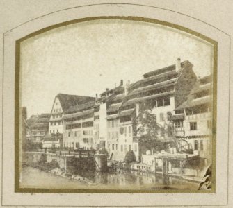 Strasbourg-L'écluse et les maisons des tanneurs (1869)