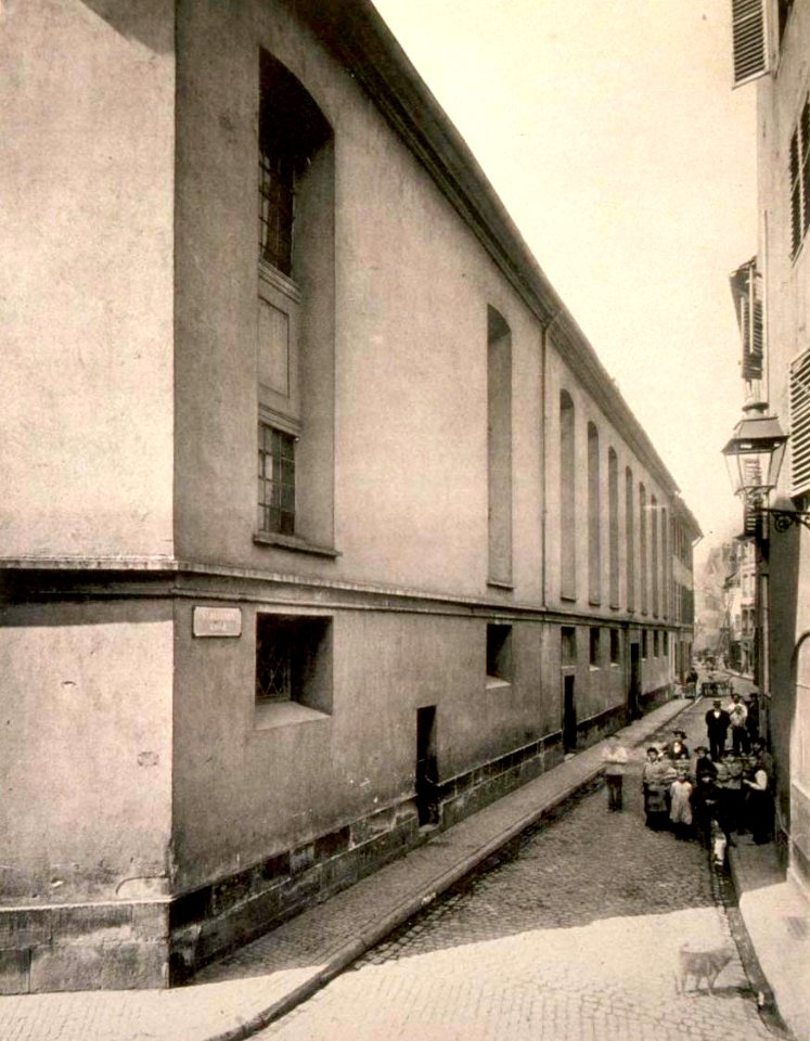 Strasbourg synagogue rue Sainte Hélène extérieur 1890