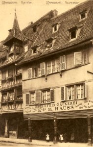 Strasbourg-Rue d'Or (1900) photo