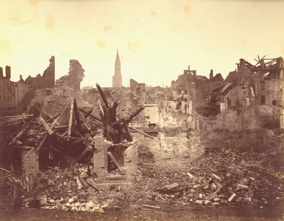 Strasbourg, bombardement de 1870, Faubourg-de-Pierre (2)