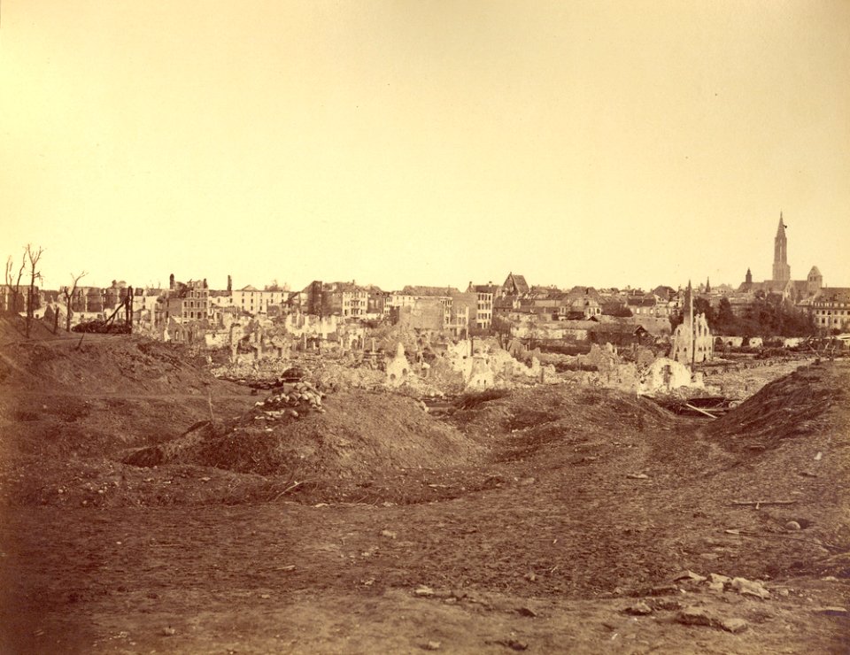 Strasbourg, bombardement de 1870, Faubourg-de-Pierre (1)