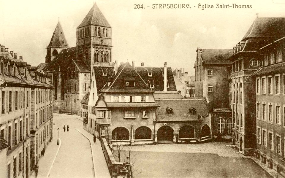 Strasbourg-Eglise Saint-Thomas (1922)