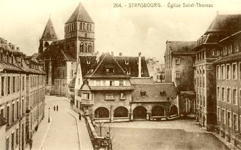 Strasbourg-Eglise Saint-Thomas (1922)