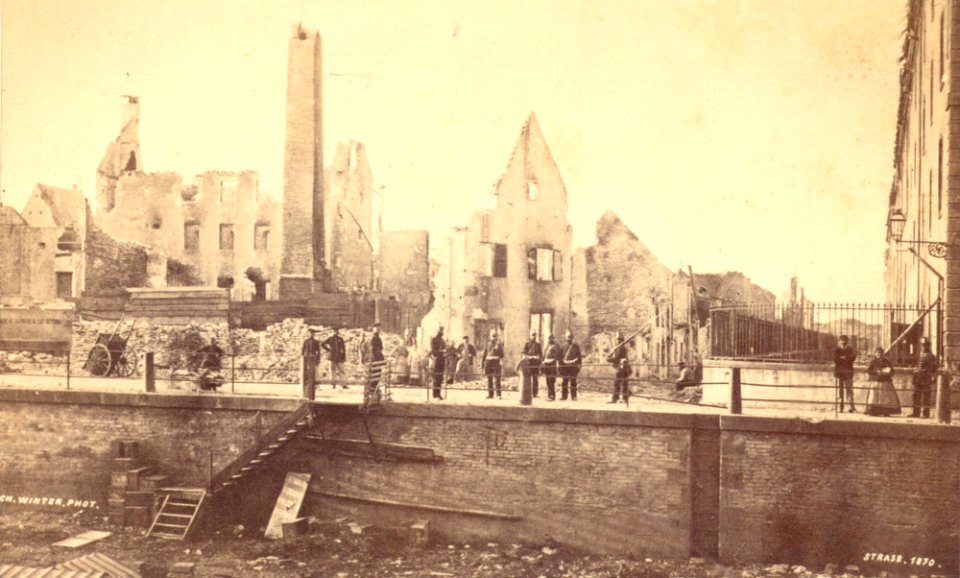 Strasbourg, Bombardements de 1870