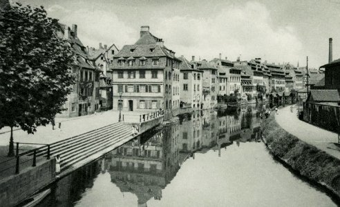 Strasbourg-Le Wasserzoll et vue de la Petite France (1937)