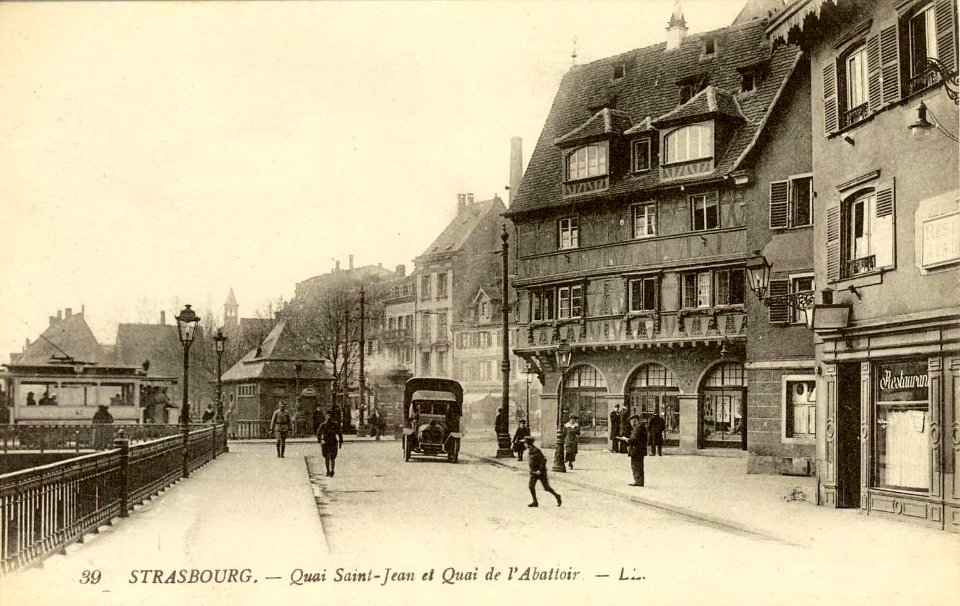Strasbourg-Quai Saint-Jean et quai de l'Abattoir