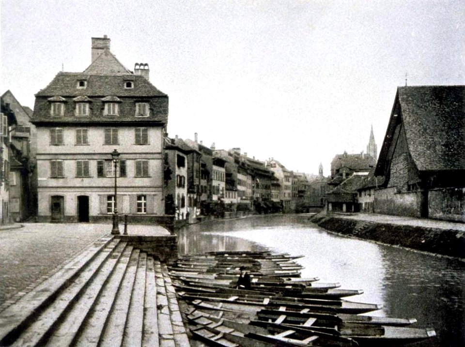 Strasbourg-Quai de la Petite France (1905)