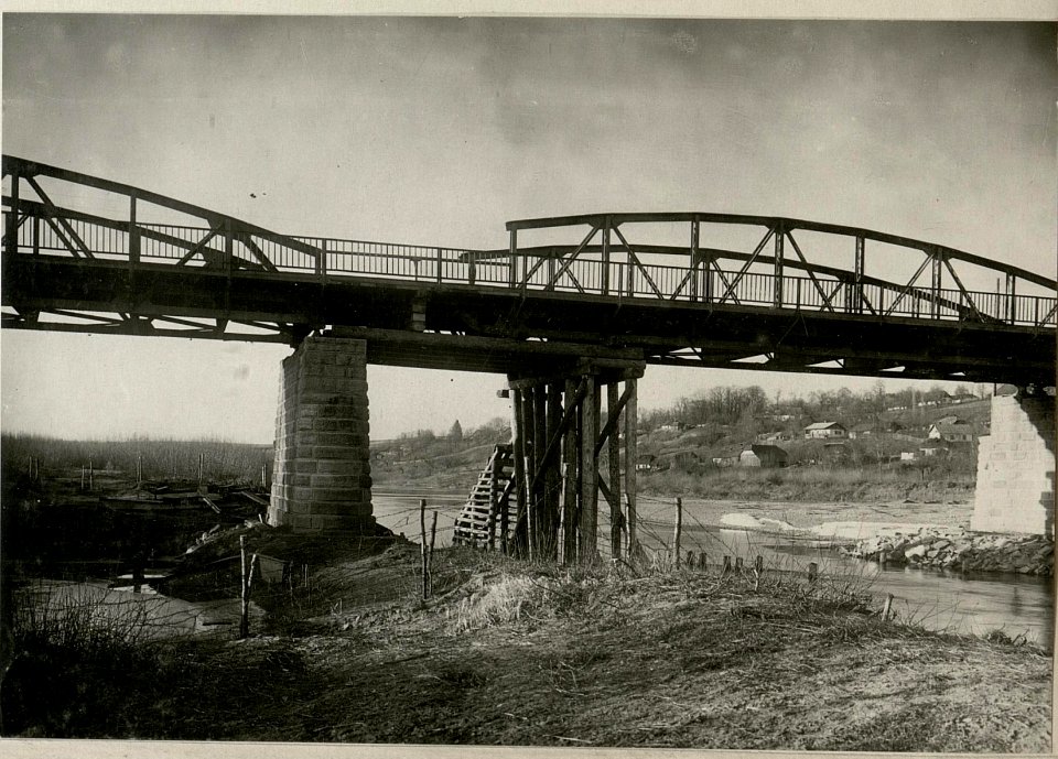 Strassen Brücke Waschkoutz-Sniatyn (Gehobenes Brückenfeld) (BildID 15715960)