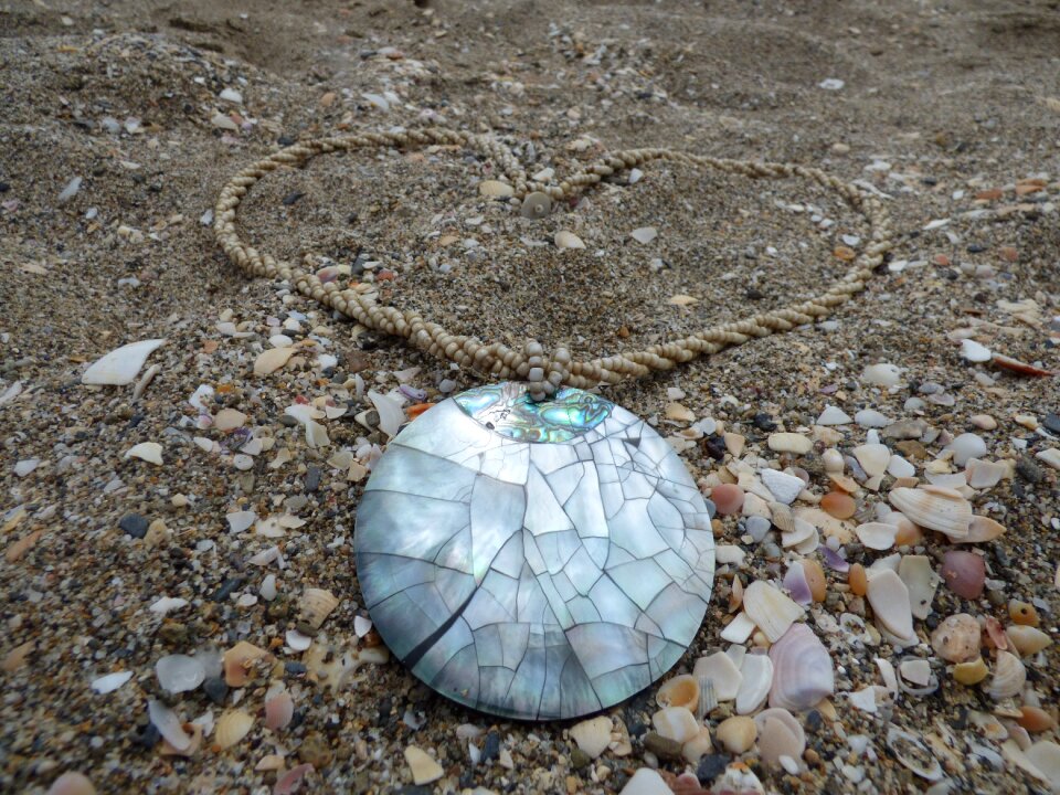 Jewellery beads leaf