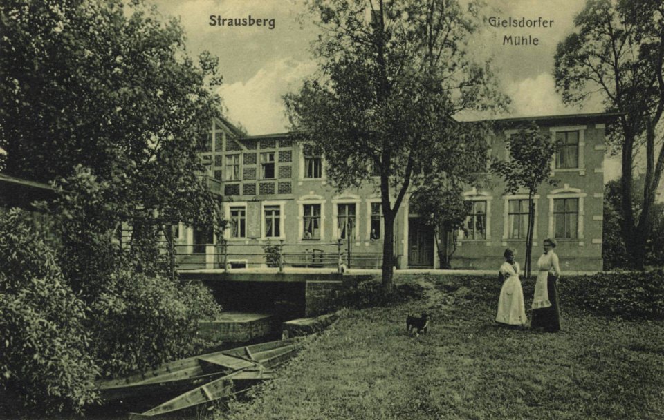 Strausberg, Brandenburg - Gielsdorfer Mühle (Zeno Ansichtskarten)