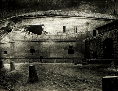 Straßensperre bei Primolano. (BildID 15417809)