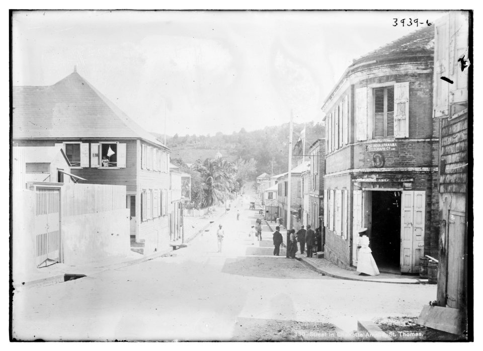 Street in Charlotte Amalie, St. Thomas LCCN2014702376