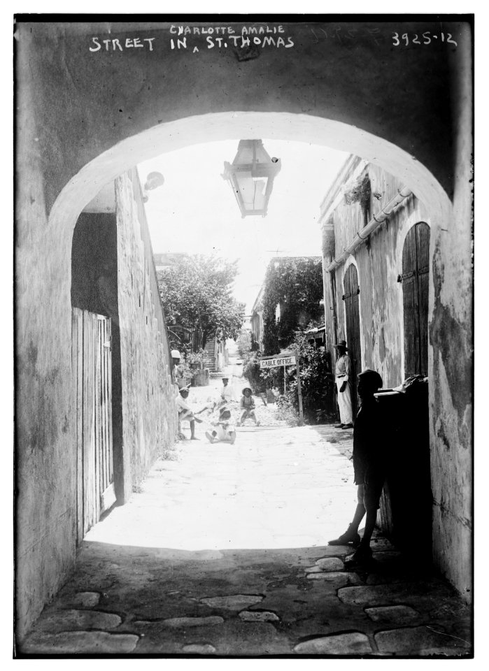 Street in Charlotte Amalie, St. Thomas LCCN2014702251