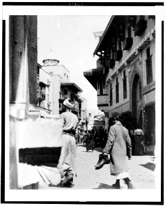 Street scene at the World's Columbian Exposition, Chicago, Illinois LCCN93502563