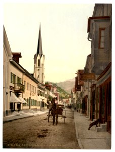 Street scene, Partenkirchen, Upper Bavaria, Germany-LCCN2002696278