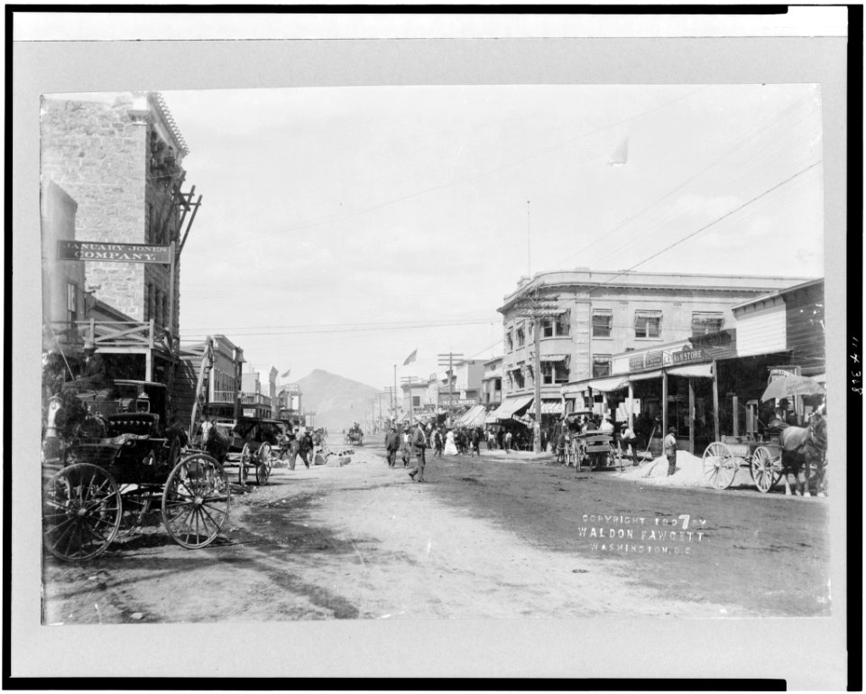 Street scene, Goldfield, Nevada LCCN95508788