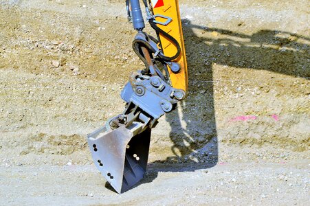 Construction machine excavator buckets metal