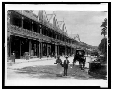 Street scene, Port of Spain, Trinidad and Tobago LCCN2006679496