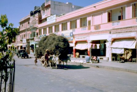 Street View in Jaipur in 1962 photo