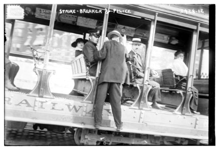Strike breakers and police LCCN2014702270