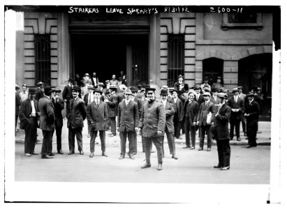 Strikers leave Sherry's LCCN2014692212