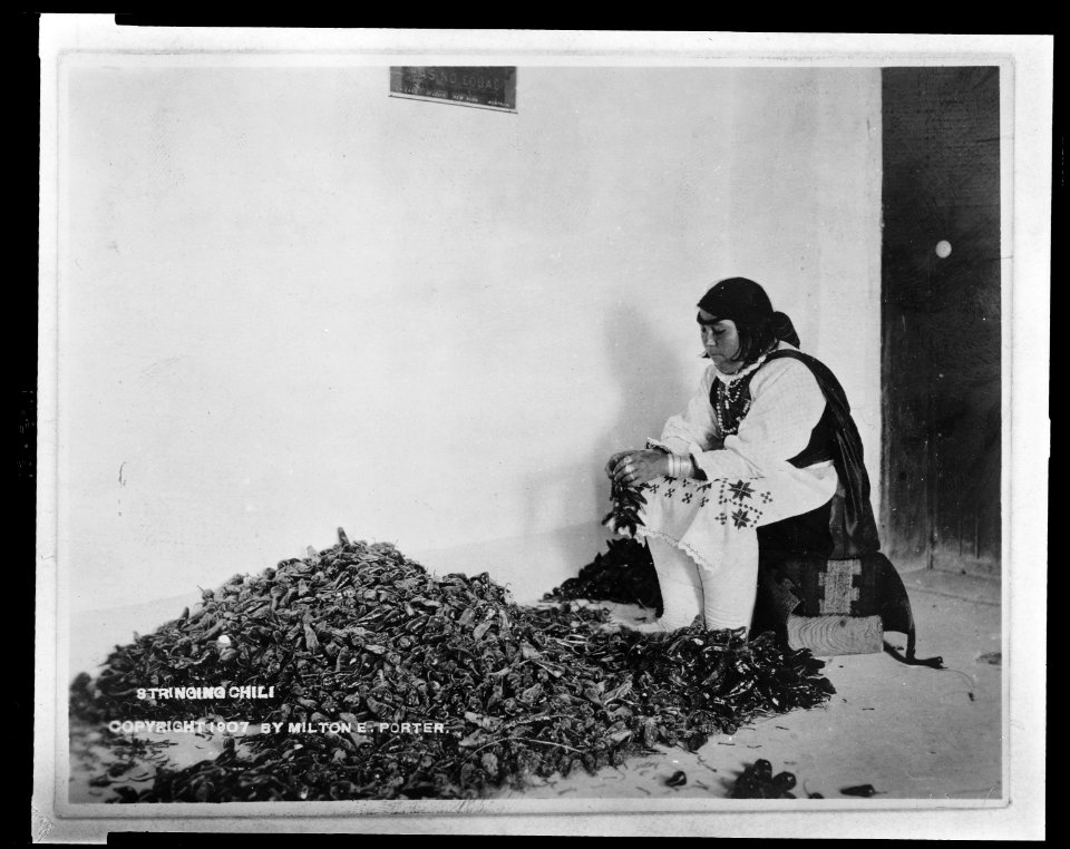 Stringing chili LCCN2009634266