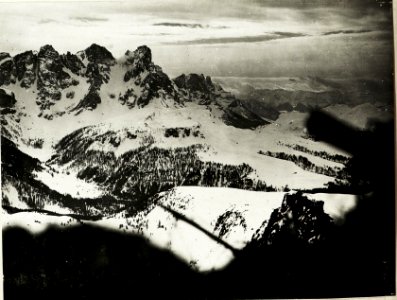 Strndpunkt Cima di Bocche, von Pala-Gruppe bis Castellazzo. (BildID 15418420)