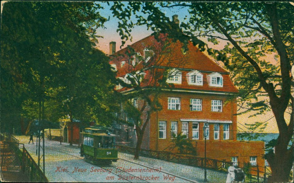 Studentenheim Seeburg im Düsternbrooker Weg 2 (Kiel 82.861)