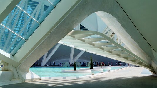 Concrete metal modern architecture