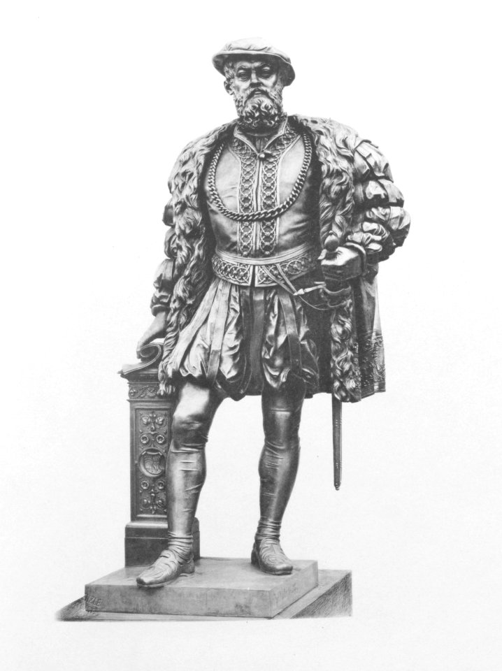 Stuttgart, Herzog-Christoph-Denkmal, 1889