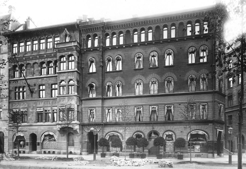 Styckjunkaren 4, Birger Jarlsgatan 8, ca 1900