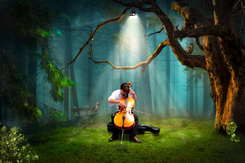 Light cello music