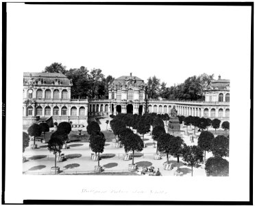 Dresden Palace statue Schiller LCCN94512949