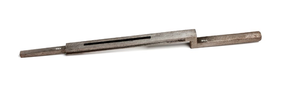 Stång av stål till svarv, 1673 - Skoklosters slott - 105883