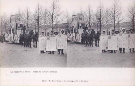 Stéréo MC - Char de la Carte Postale
