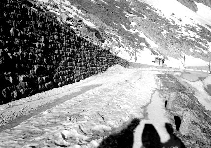 Stück der Gotthardstrasse in der Schöllenenschlucht - CH-BAR - 3241080