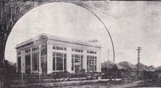 Subestación eléctrica, exterior - Congreso de Ferrocarriles del Estado (1929)