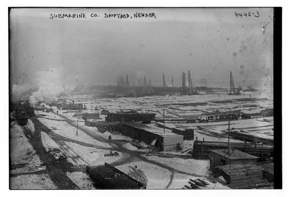 Submarine Co. Shipyard, Newark LCCN2014706028