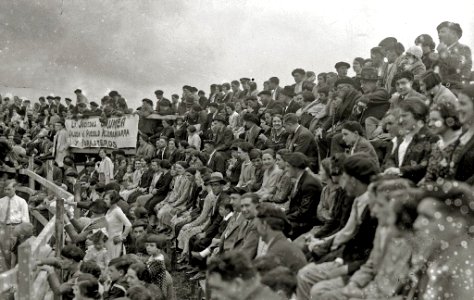 Suelta de vaquillas en una plaza de toros portátil de Hernani (7 de 10) - Fondo Car-Kutxa Fototeka