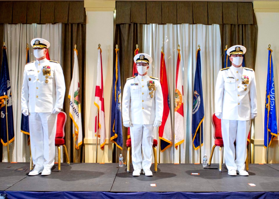Submarine Force Holds Change of Command 210910-N-UB406-0159