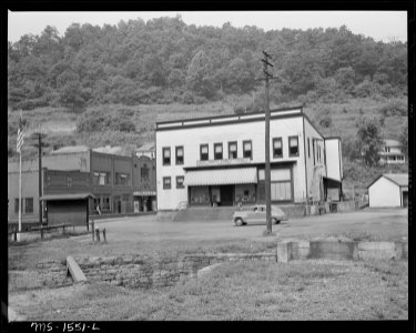 Subsidiary company store near Elbert mine. U.S. Coal and Coke Company, Gary Mines, Gary, McDowell County, West Virginia. - NARA - 540850