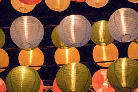 Celebration decoration many
