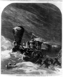 Sufferings in a snowstorm on the Michigan Central (Railroad) LCCN2007682403