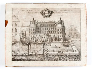 Suecia 1-038 ; Wrangelska palatset på Riddarholmen i Stockholm 1660-tal - Skoklosters slott - 93162