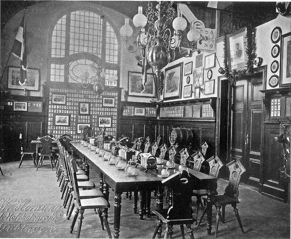 Suevia Tübingen - Große Kneipe 1900