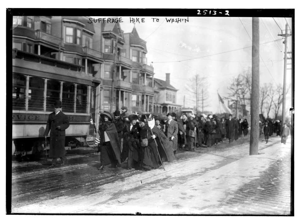 Suffrage hike to Wash'n LCCN2014691558